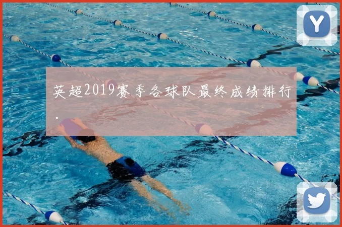 英超2019赛季各球队最终成绩排行 .