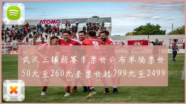 武汉三镇新赛季票价公布单场票价50元至260元套票价格799元至2499元