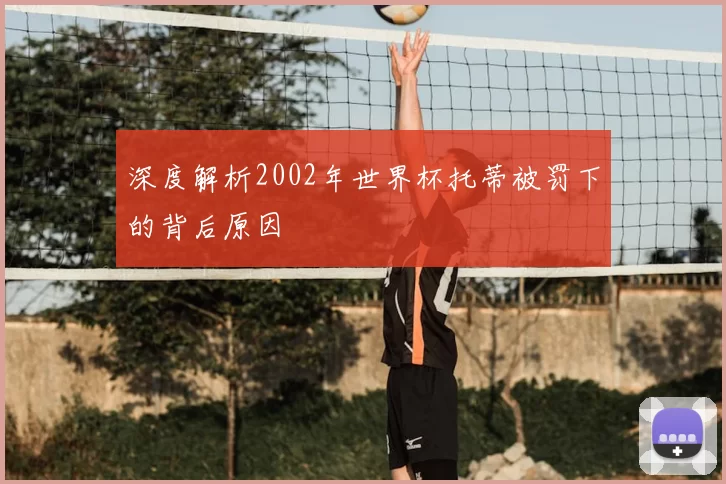 深度解析2002年世界杯托蒂被罚下的背后原因