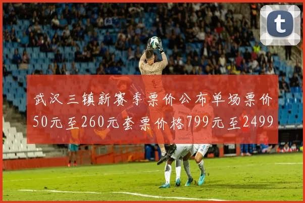 武汉三镇新赛季票价公布单场票价50元至260元套票价格799元至2499元