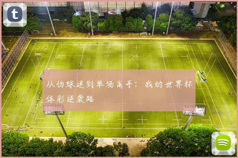 从伪球迷到单场高手：我的世界杯体彩逆袭路
